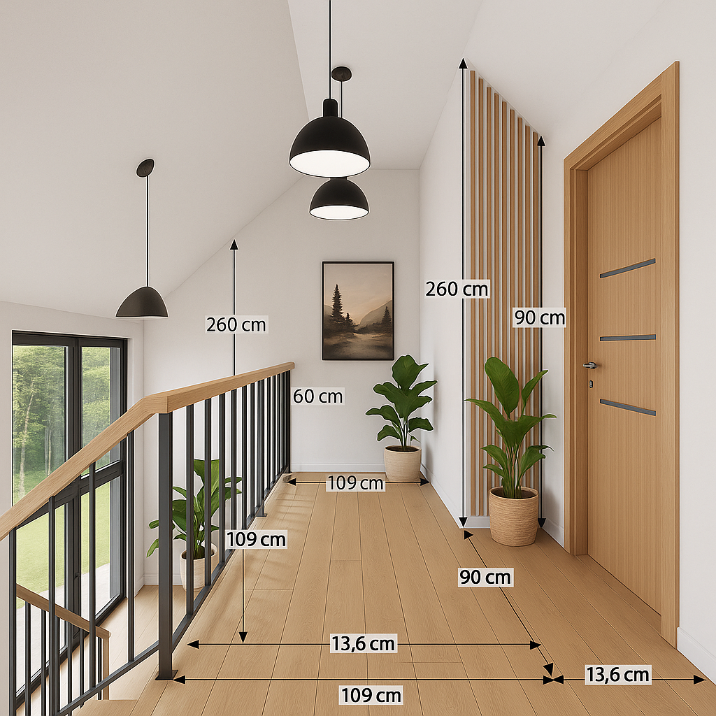 Modulhaus obere Etage